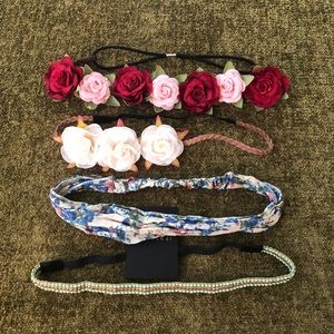 3/$20 Set of 4 headbands